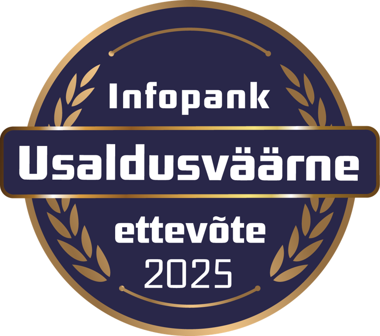 Infopank: usaldusväärne ettevõte 2025